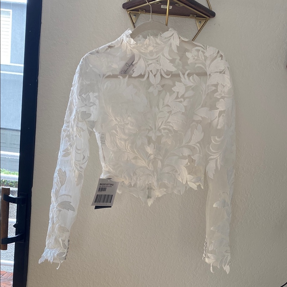 Maggie Sottero (Dionne) Weddinng Ivory Lace Top